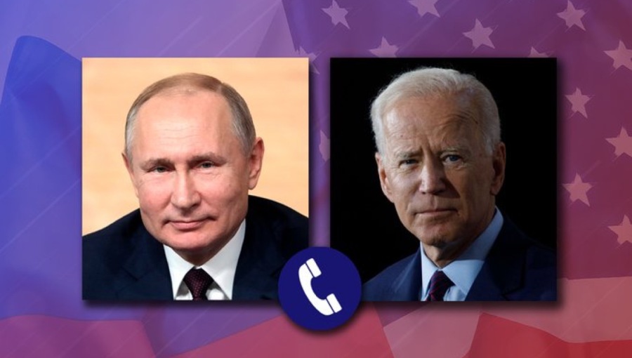 Putin y Biden telefono