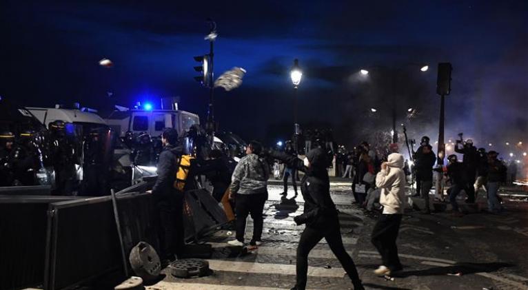 francia protestas arrestos