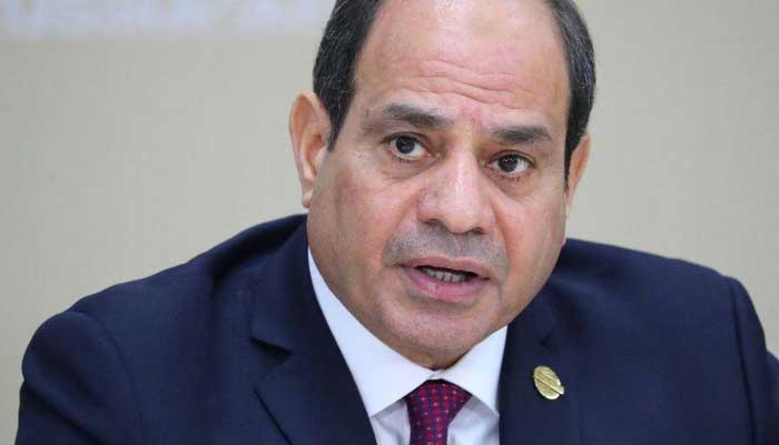 The leader of Egypt, Abdel Fattah el-Sisi, announced an agreement to allow humanitarian aid into the Gaza Strip.