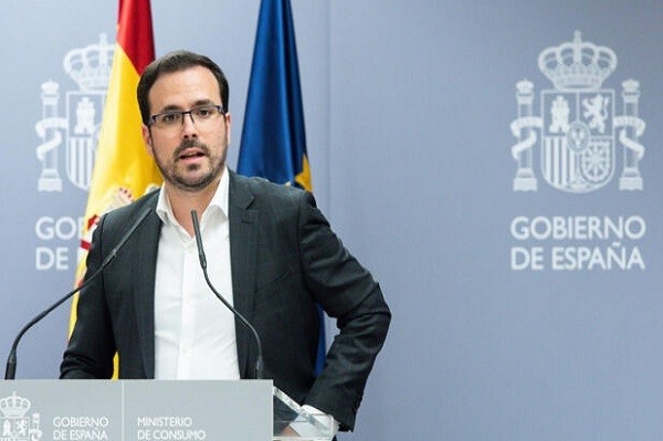 Alberto Garzón, ministro de Consumo de España