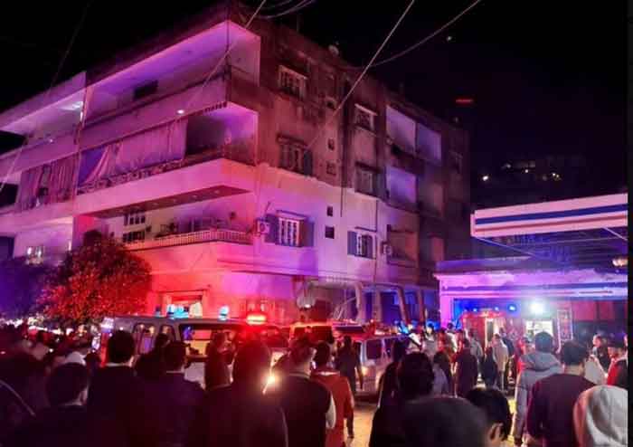 Eight people died and seven were injured, after the Israel attack against a residential building in Nabatieh. 