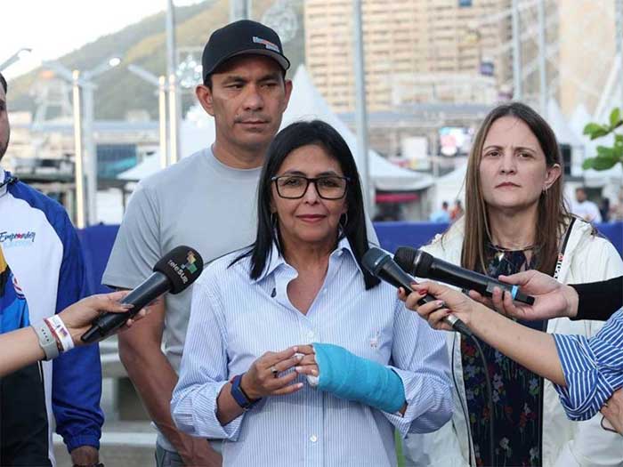 Vice President Delcy Rodriguez revealed that she had a telephone conversation with the IMO’s Executive Secretary.
