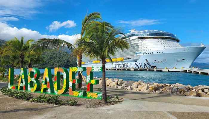 All cruises to Labadee private beach has been canceled.