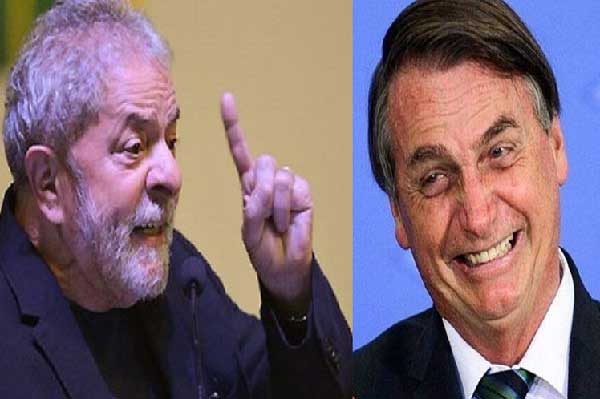 Lula dijo que Bolsonaro no sabe pronunciar la palabra paz, «solo sabe hablar de odio.