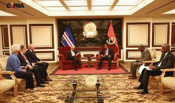 The Angolan President met counterparts from Ethiopia and Cape Verde.