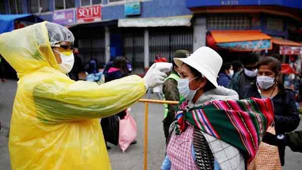 Bolivian health authorities has been to "make extreme efforts to guarantee that the population complies with the measures of containment and distancing."