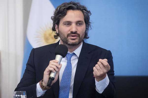 Ministro argentino de Relaciones Exteriores, Santiago Cafiero