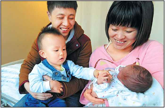 Each child will receive an annual subsidy of 3,600 yuan (approximately $500) until they turn three years old.