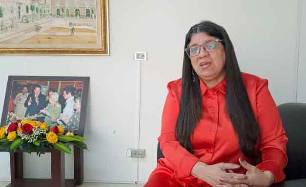 Venezuelan ambassador, Tatiana Pugh.
