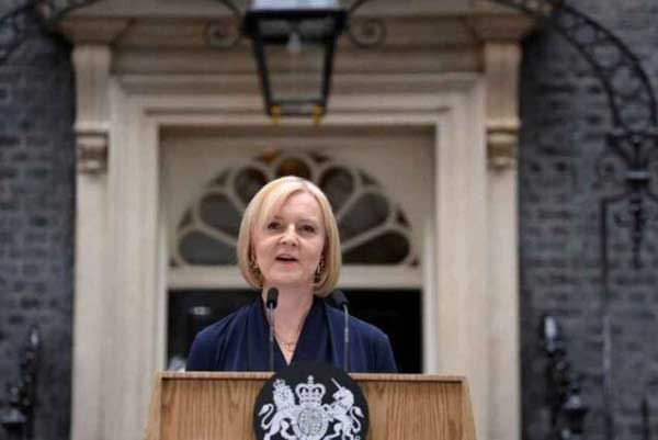 New British Prime Minister, Liz Truss.