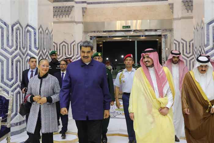 This is Maduro’s third visit to Saudi Arabia 