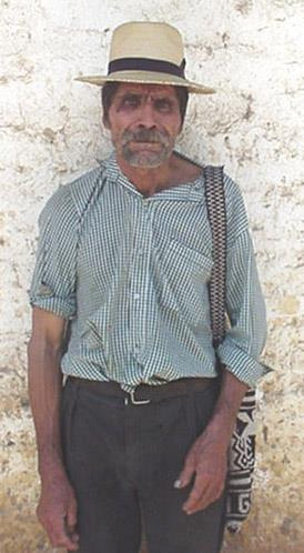 Cipriano Almaguer, a native from Manatí living at Guatemala mountains.
