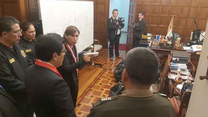 The Prosecutor’s Office is investigating Castillo and requests up to 36 months of preventive detention
