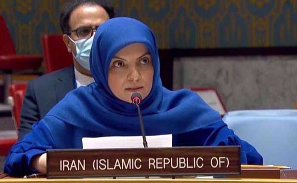 Zahra Ershadi, Iran's deputy permanent representative to the UN
