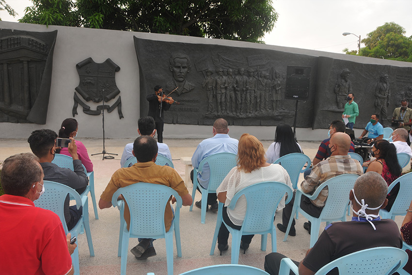 Sculpture mural inaugurated in Las Tunas