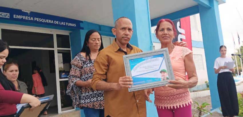celebración del Día del Trabajador de la Industria Pesquera en Las Tunas
