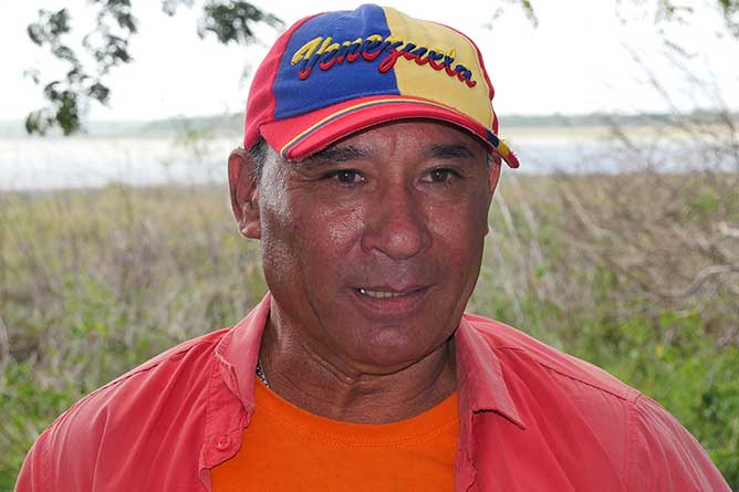 Adalberto Leyva Segura, director of Fishing Operations.