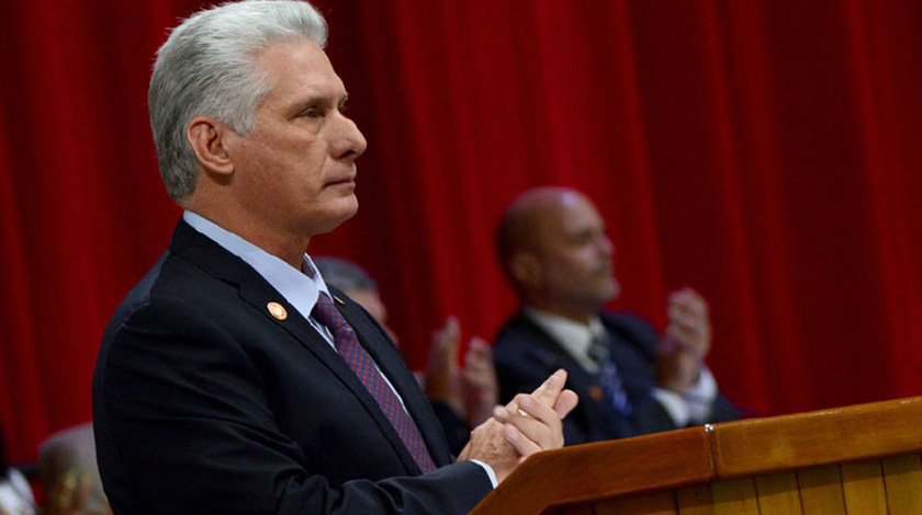President Miguel Díaz-Canel was re-elected.