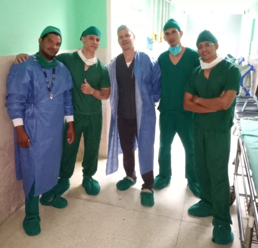 Medical team that operated Yeison