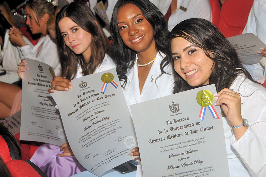 40th graduation of the Dr. Zoilo Marinello University of Medical Sciences