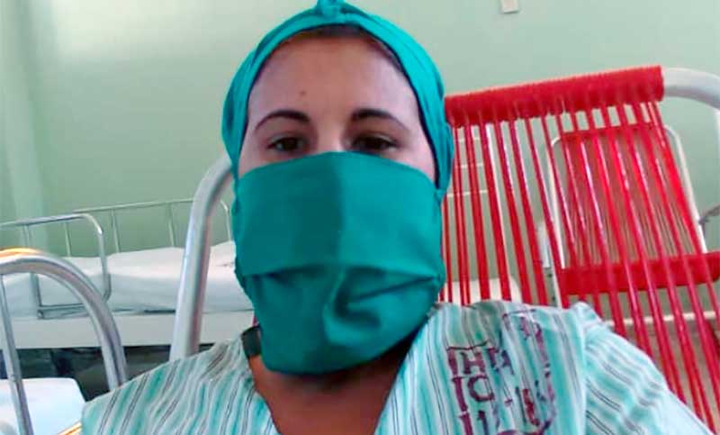 COVID-19 patient Iliana Pérez