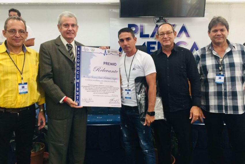 Las Tunas was awarded in the relevant category at the 5th National Technical Scientific Event