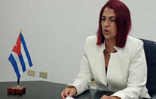 Viceministra de Salud Pública de Cuba Carilda Peña