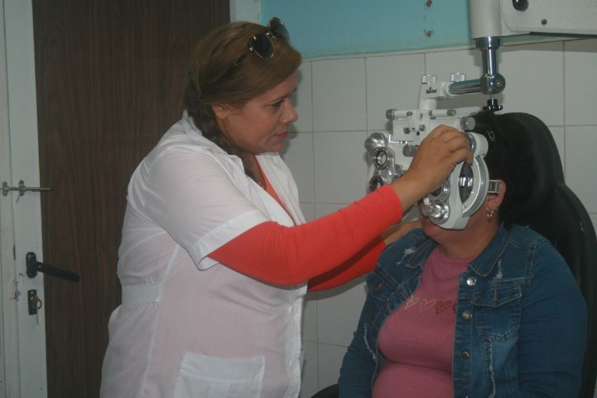 Las Tunas Ophthalmology Center, located in the Doctor Ernesto Guevara de la Serna General Teaching Hospital.