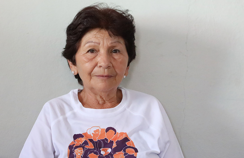 Mayra Díaz García, representing the National Secretariat of the Federation of Cuban Women (FMC) 