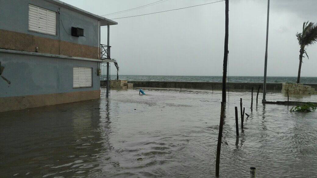 tormenta local Puerto Padre