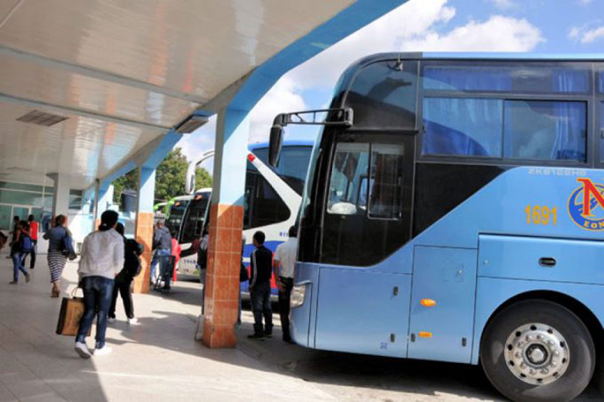 The routes of the National Bus Company resumed operations