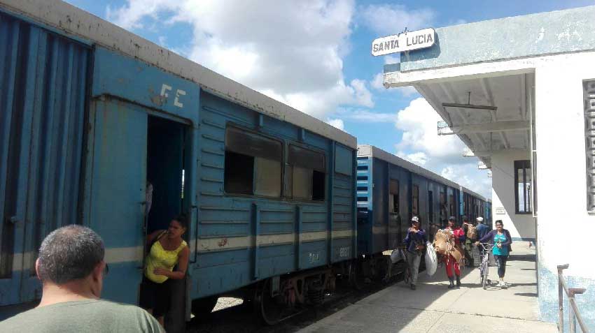 New train passenger service in Las Tunas