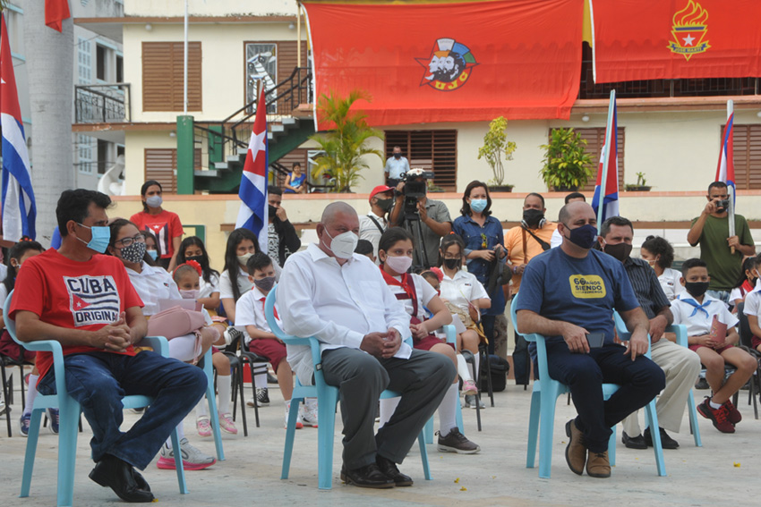 National Act for anniversaries of the José Martí Pioneers Organization (OPJM) and the Young Communist League (UJC)