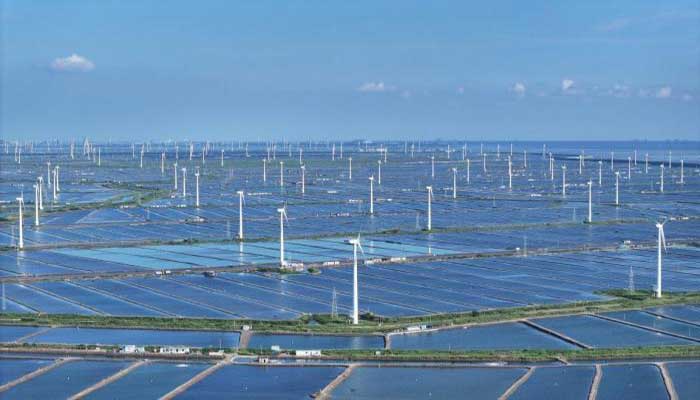 China's green development harnesses the advantages of wind power.