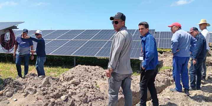 Edifican parque central fotovoltaico Nueva Línea.