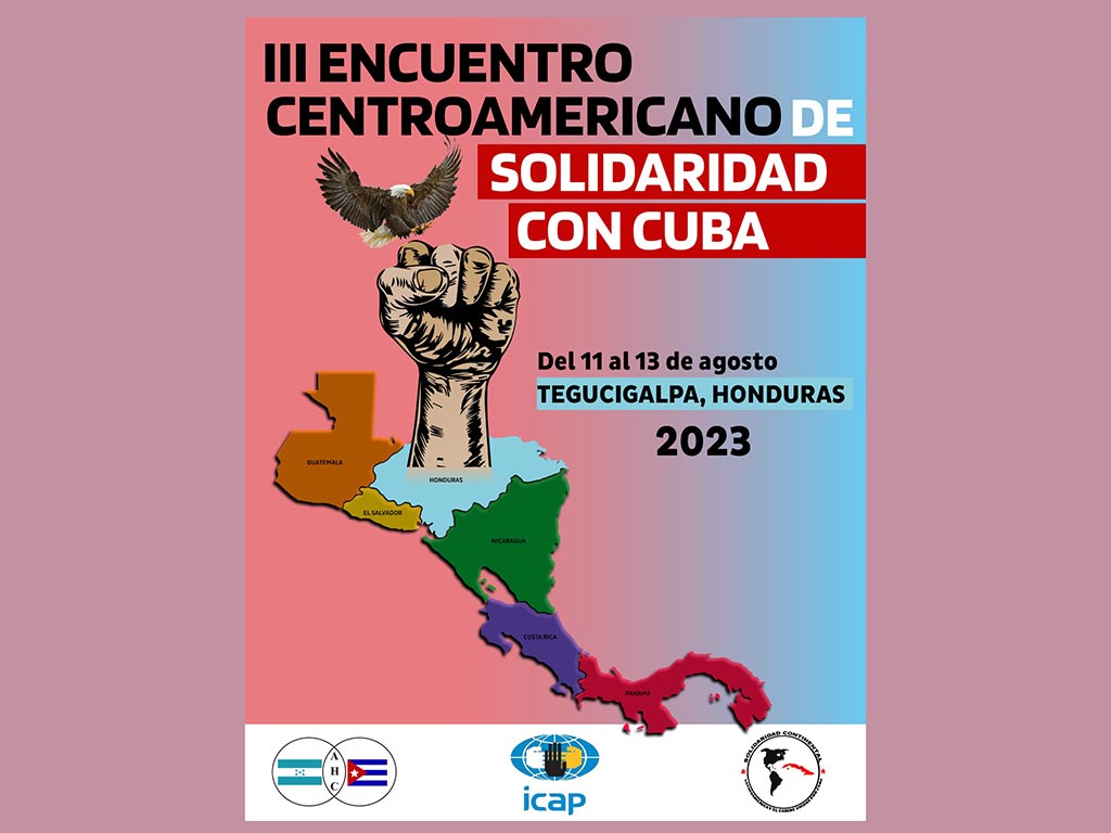 Honduras Encuentro Solidaridad con Cuba