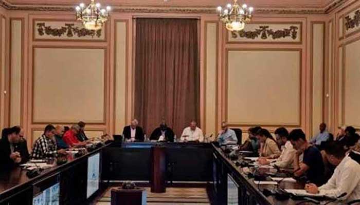 El Consejo de Estado se reunió el 12 de febrero, en cumplimiento del cronograma legislativo.