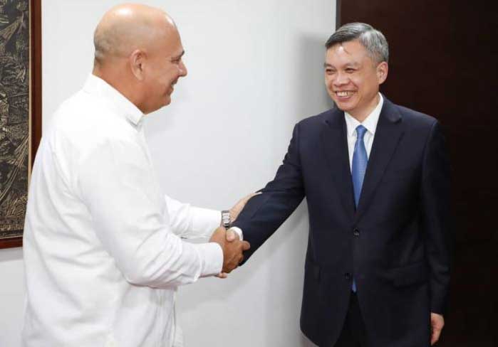 Morales Ojeda recibió al Vicesecretario del Comité Provincial del Partido Comunista de China y gobernador de la provincia de Zhejiang.