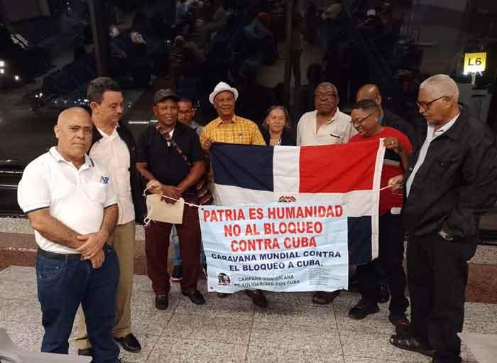 Solidarity group fron the Dominican Republic joins the 28th Latin American and Caribbean Brigade of Volunteer Work