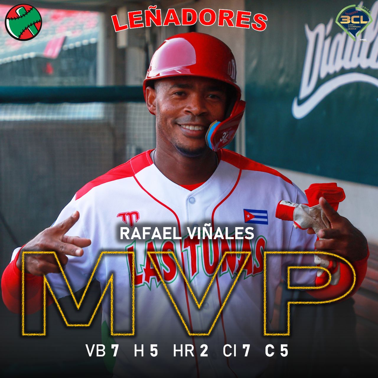 Rafa Viñales was also the MVP in the Lumberjacks debut in the BCL Americas 2025