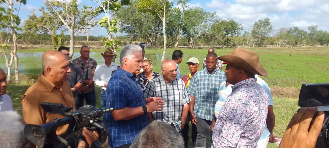 Diaz canel en Jobabo 3