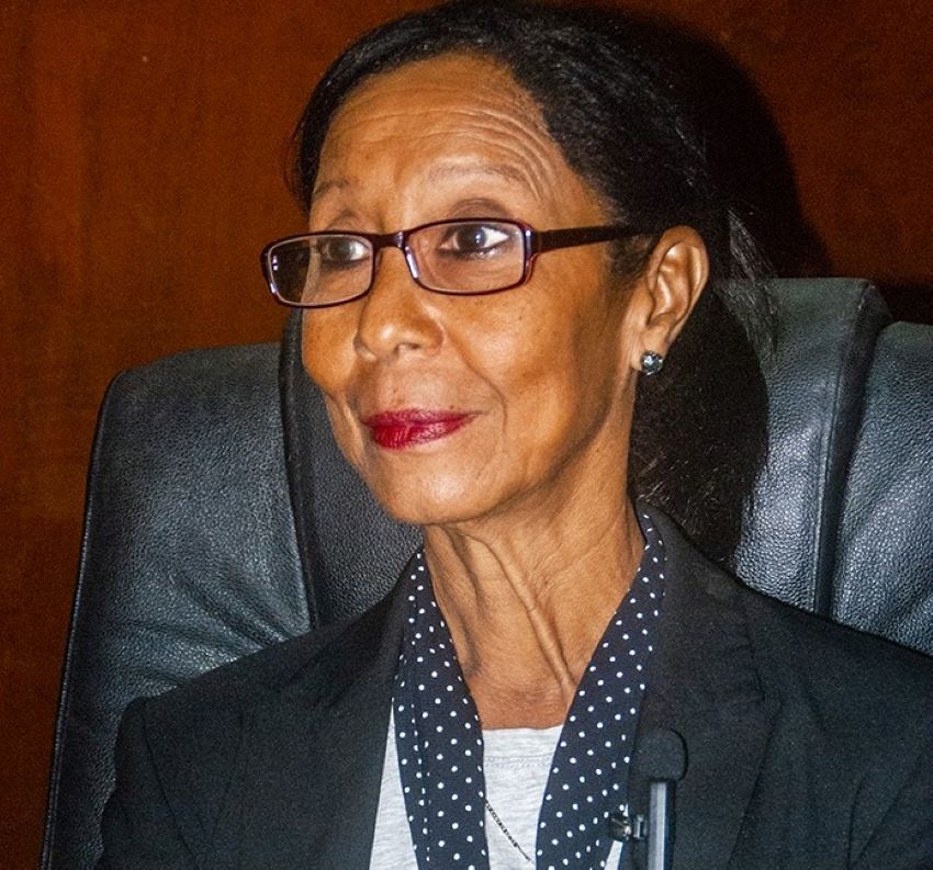 Judicial secretary Juana Guerra.