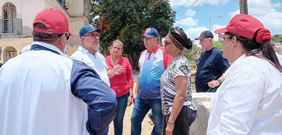 Cuban deputy PM Inés María Chapman in Las Tunas.