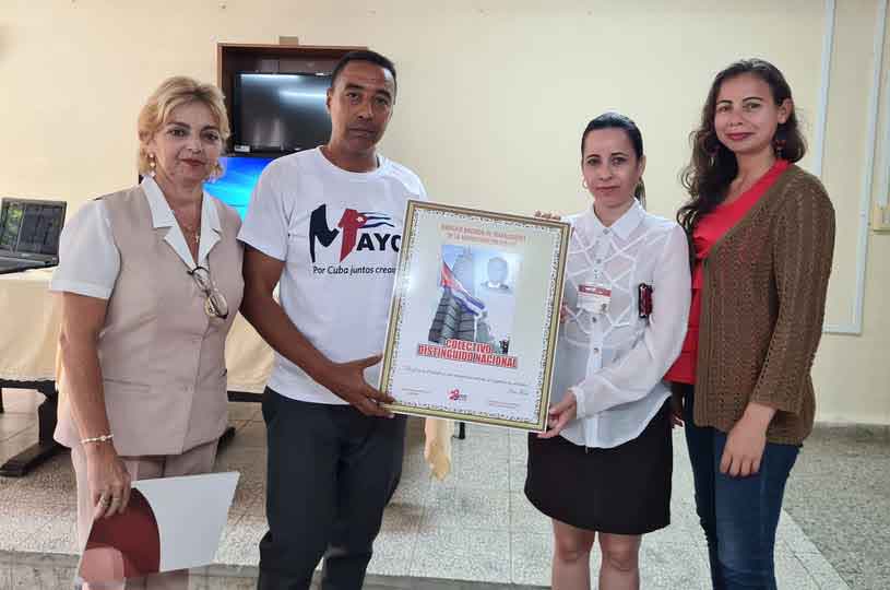Bandec Las Tunas mereció la condición de Colectivo Distinguido Nacional.