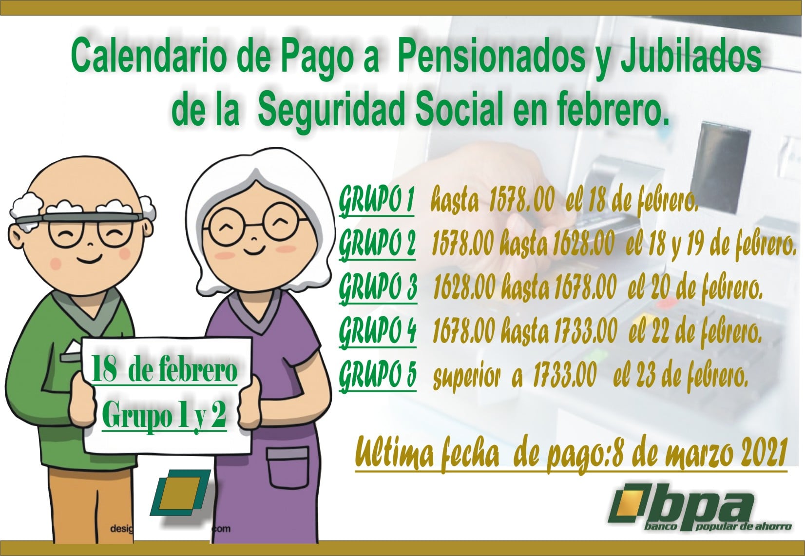 bpa pagos pensiones febrero 2021