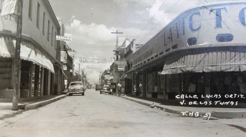 Calle Lucas Ortiz.foto de archivo