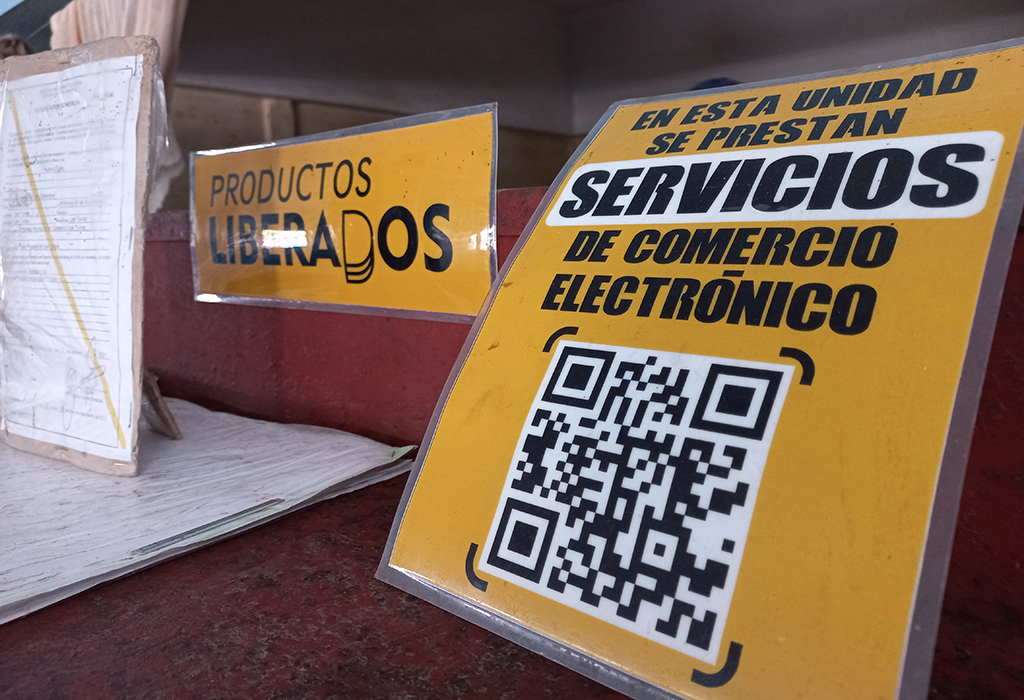 The QR codes are complemented with the provision of the extra cash service 