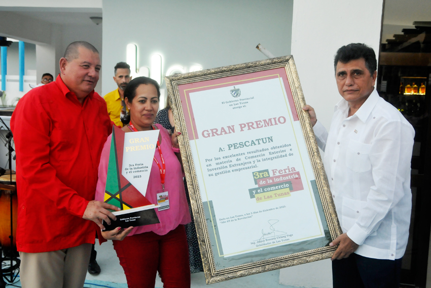 Pescatun, Grand Prize of the 3rd Industry and Commerce Fair.