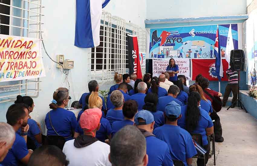 Correos Las Tunas mereció la condición de Vanguardia Nacional.