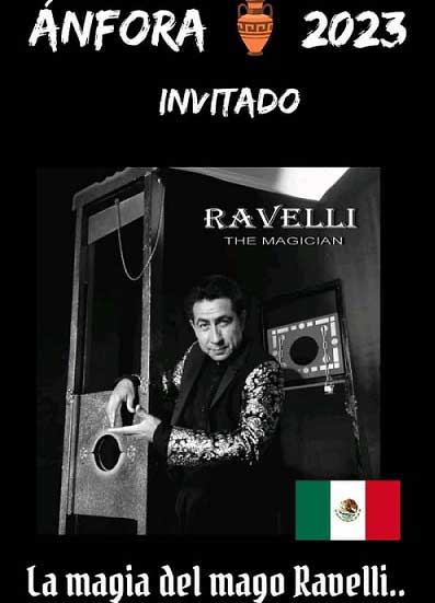 Mago Ravelli, de México, invitado a Ánfora 2023